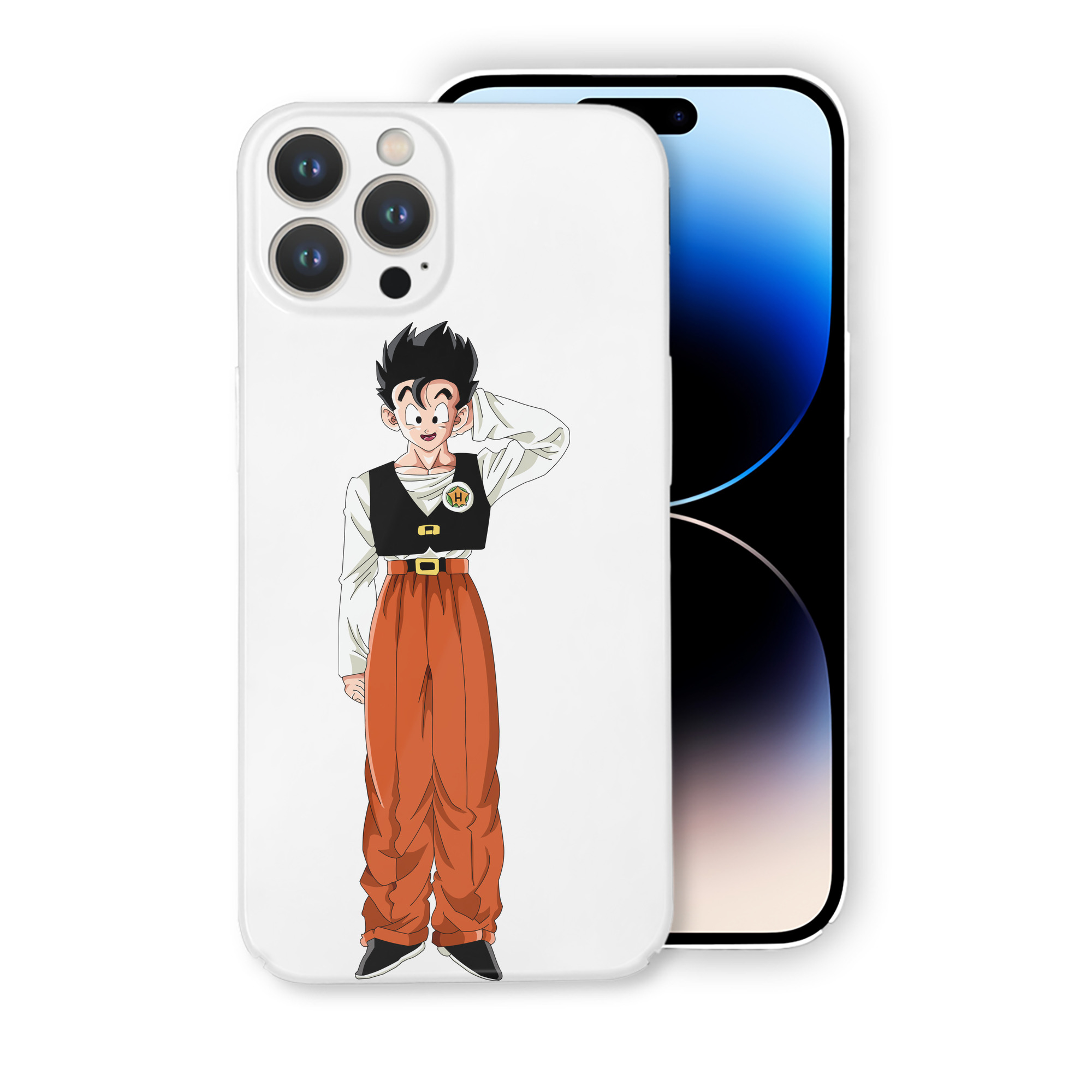 （画像用） ドラゴンボール 孫 悟飯（そんごはん）DRAGON BALL Son Gohan 【iPhone 14シリーズ対応】ハードケース